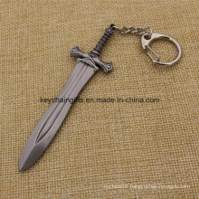 Final Fantasy Miniature Weapons Metal Sword Keychain Ring Pendants